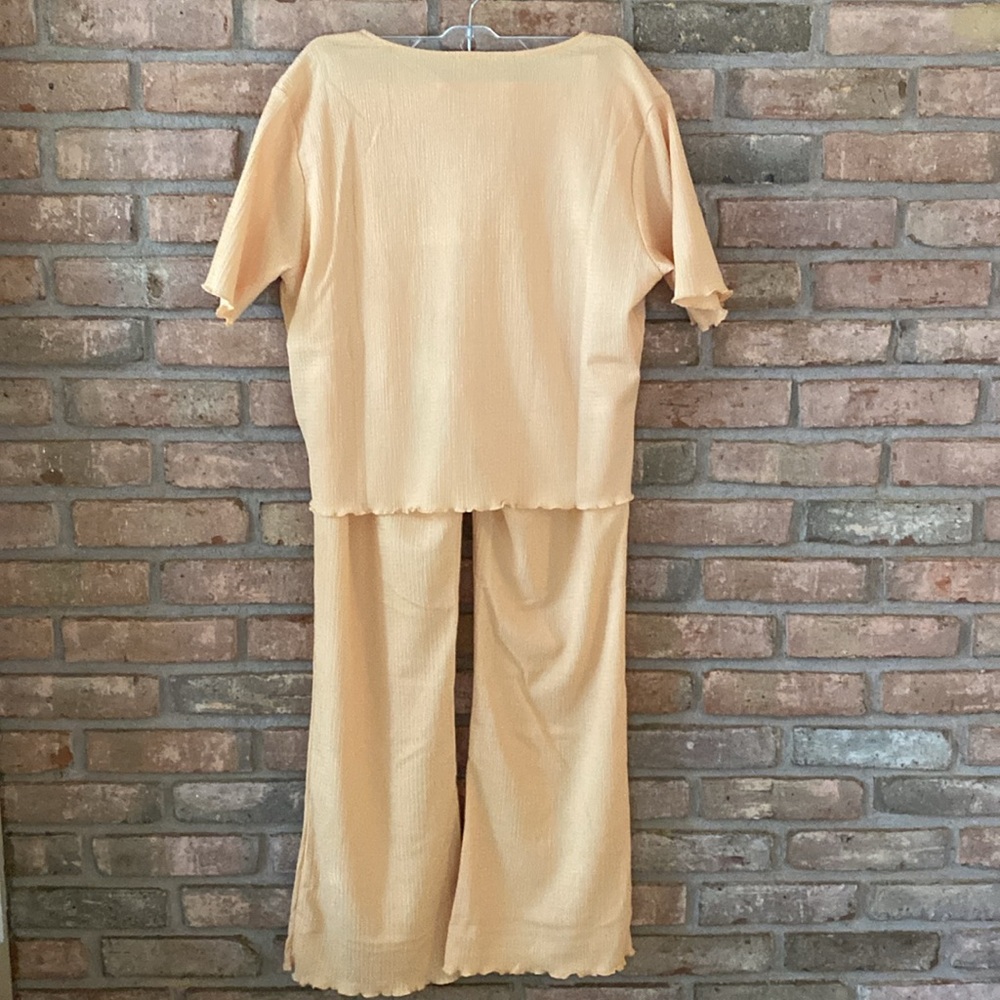 Hem & Thread Textured Lounge/Pajama Set Large NWT - Picture 9 of 11